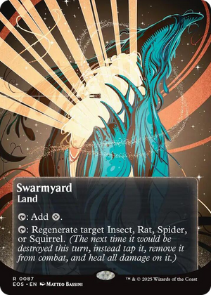 0087 Swarmyard (0087) (Borderless) R Edge of Eternities: Stellar Sights