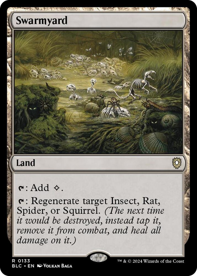 0133 Swarmyard R Commander: Bloomburrow