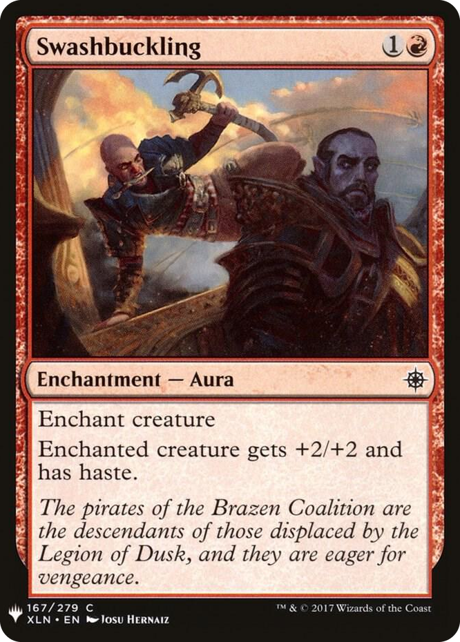 0167 Swashbuckling C The List Reprints