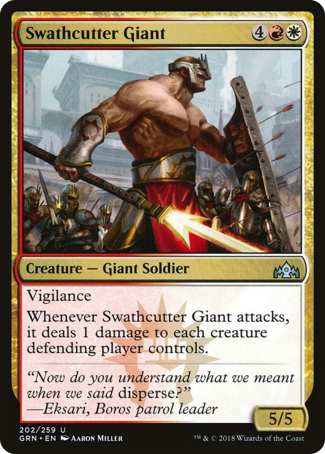 0202 Swathcutter Giant U Guilds of Ravnica
