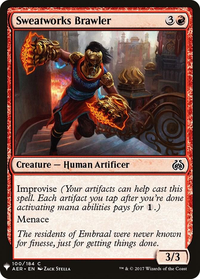 0100 Sweatworks Brawler C The List Reprints