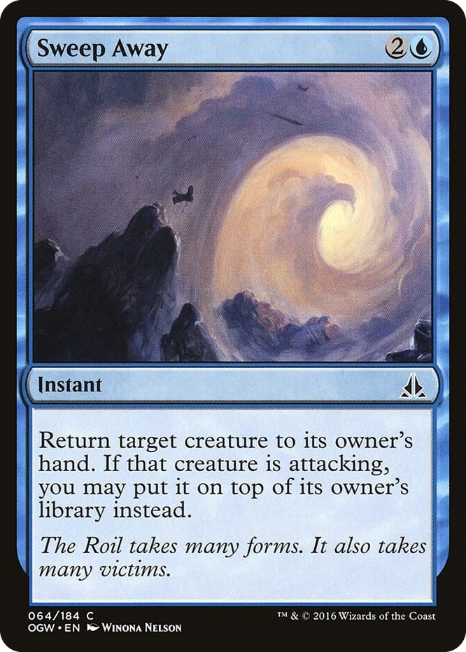 Sweep Away #64 C - Oath of the Gatewatch Pokemon card