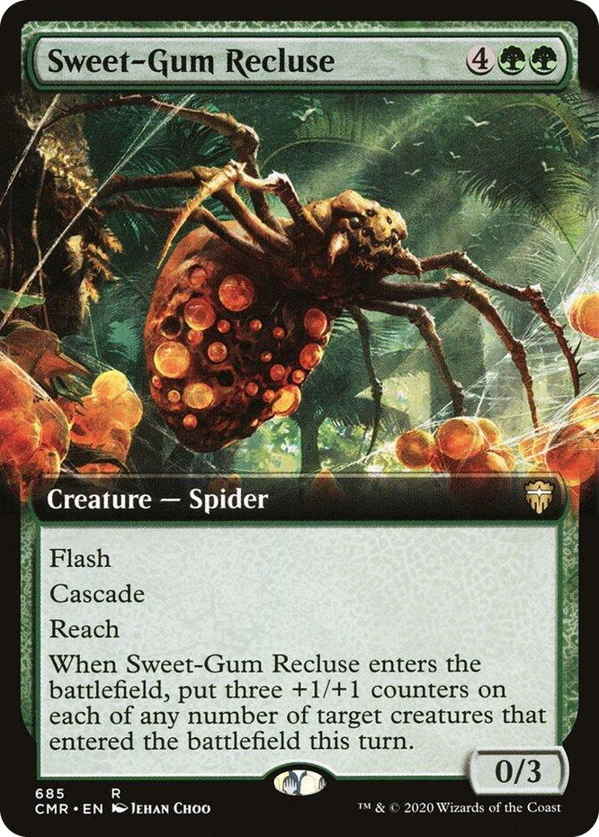 0685 Sweet-Gum Recluse (Extended Art) R Commander Legends