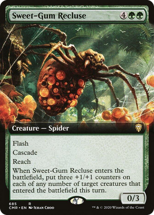 0685 Sweet-Gum Recluse (Extended Art) R Commander Legends