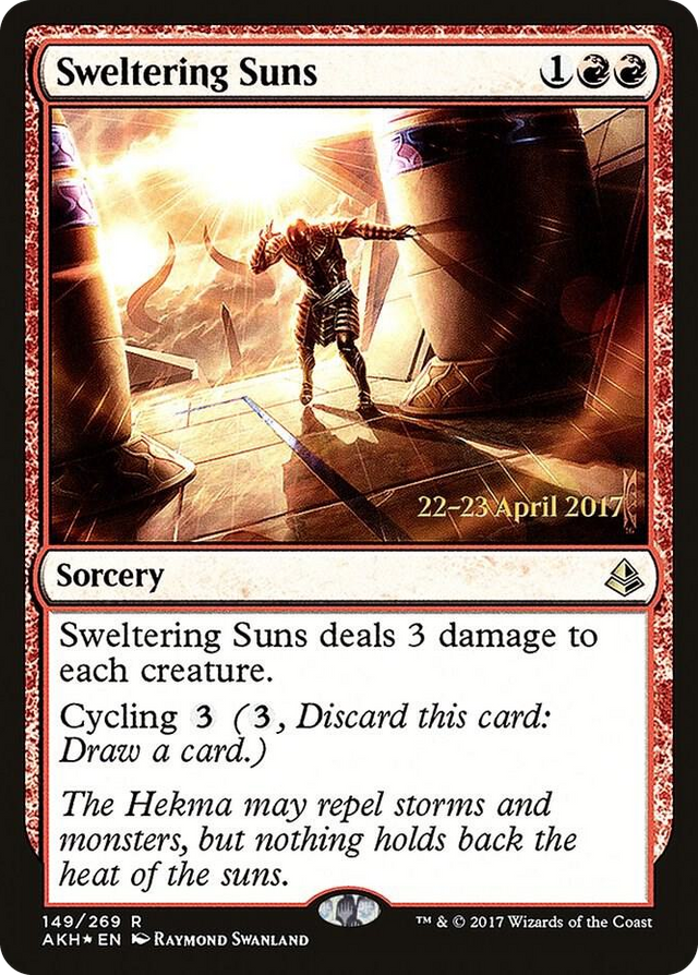 0149 Sweltering Suns R Prerelease Cards