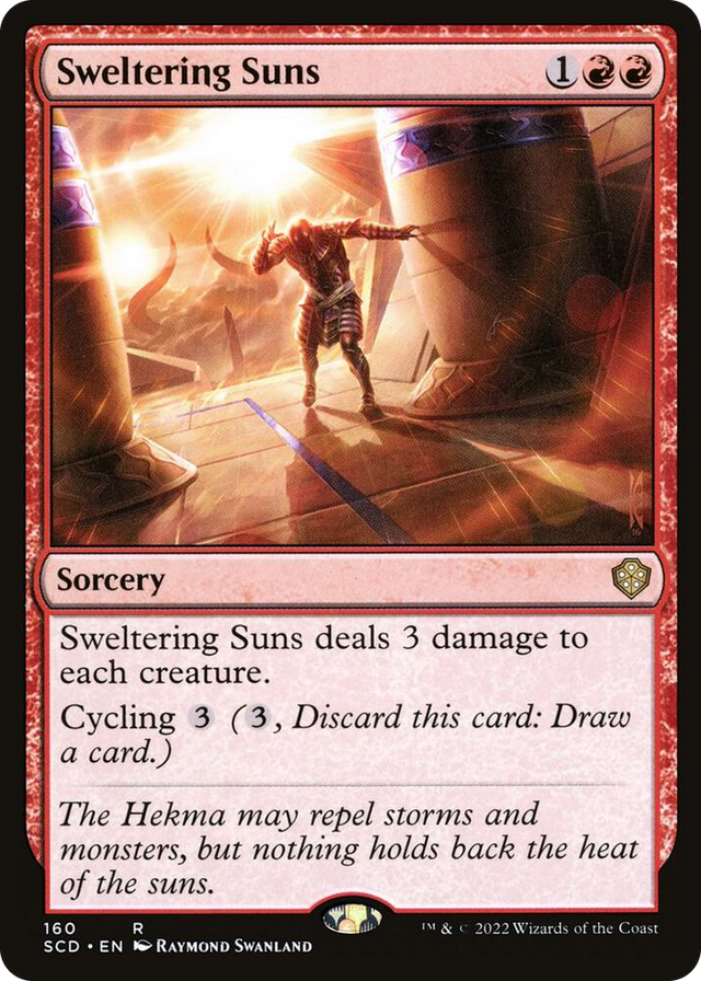 0160 Sweltering Suns R Starter Commander Decks