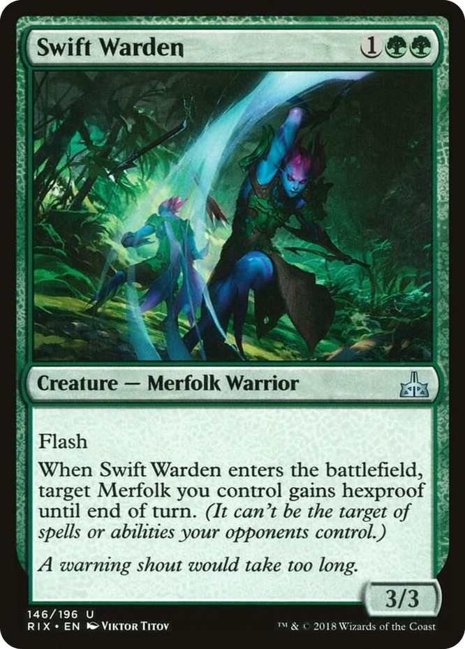 0146 Swift Warden U Rivals of Ixalan