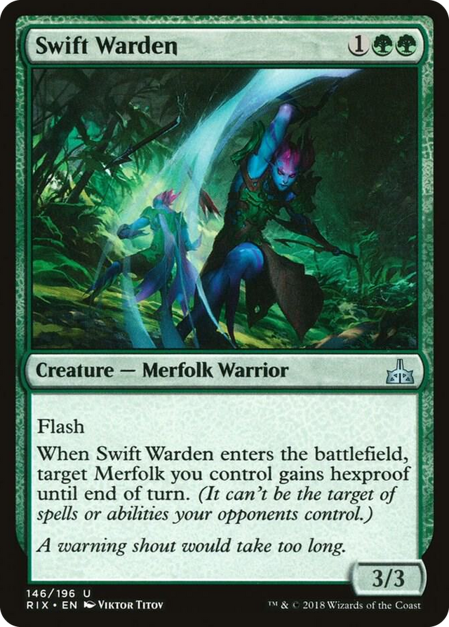 0146 Swift Warden U Rivals of Ixalan