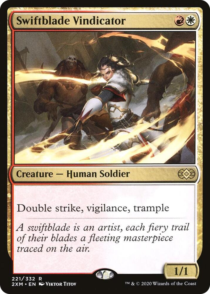 0221 Swiftblade Vindicator R Double Masters