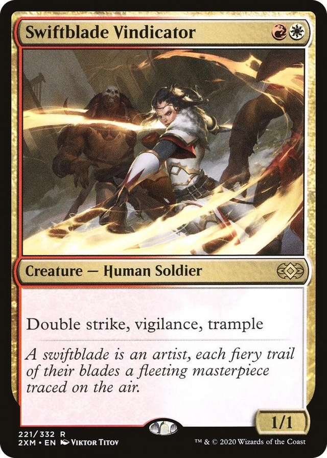 0221 Swiftblade Vindicator R Double Masters