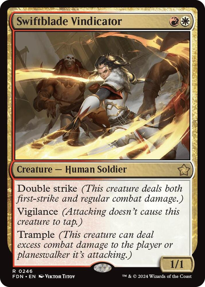 0246 Swiftblade Vindicator R Foundations