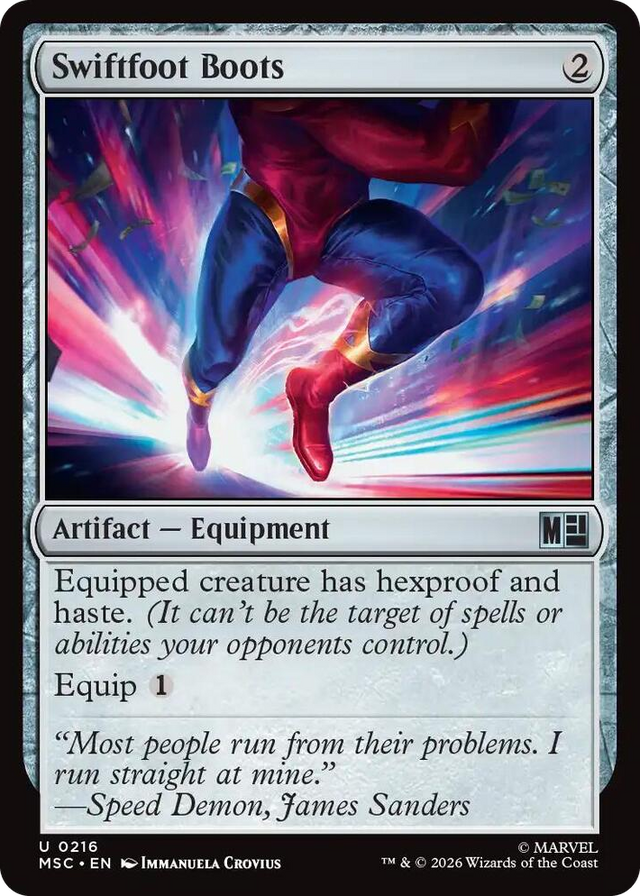 0216 Swiftfoot Boots U Commander: Marvel Super Heroes