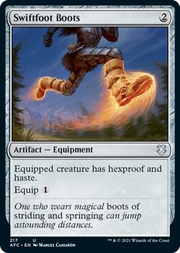 0217 Swiftfoot Boots U Commander: Adventures in the Forgotten Realms