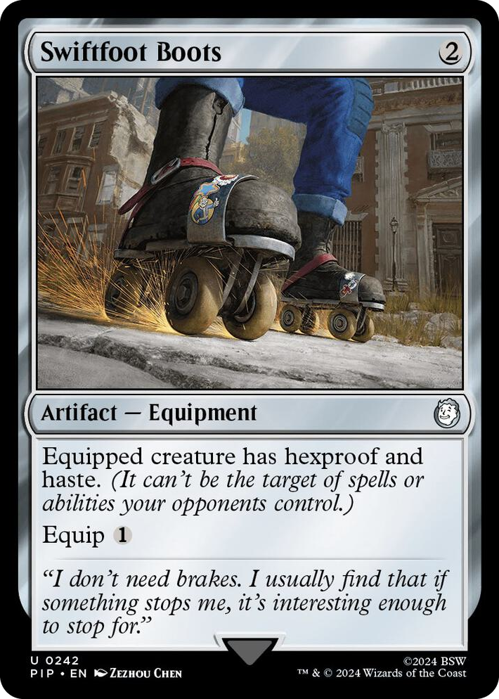 0242 Swiftfoot Boots U Universes Beyond: Fallout