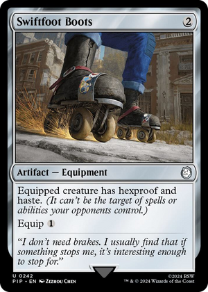 0242 Swiftfoot Boots U Universes Beyond: Fallout