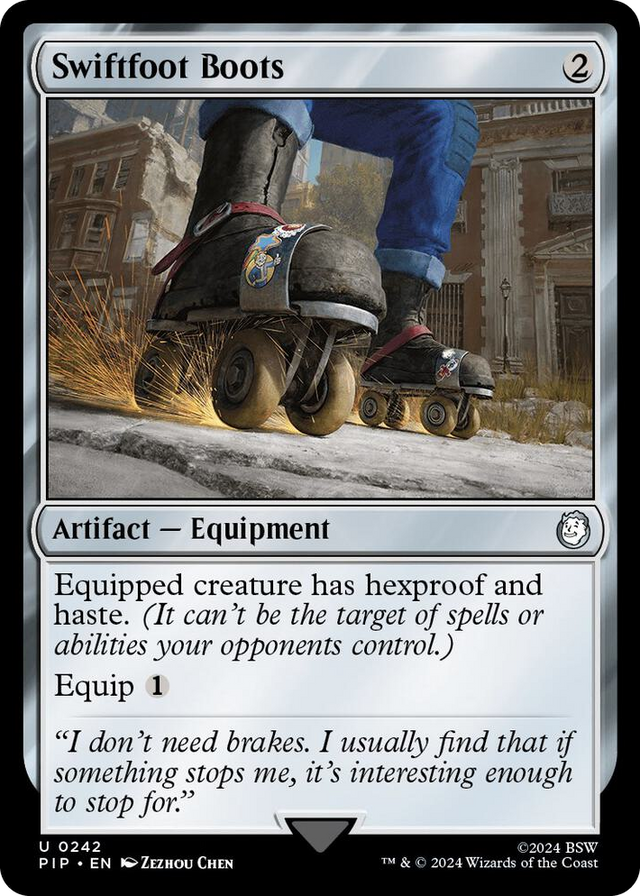 0242 Swiftfoot Boots U Universes Beyond: Fallout