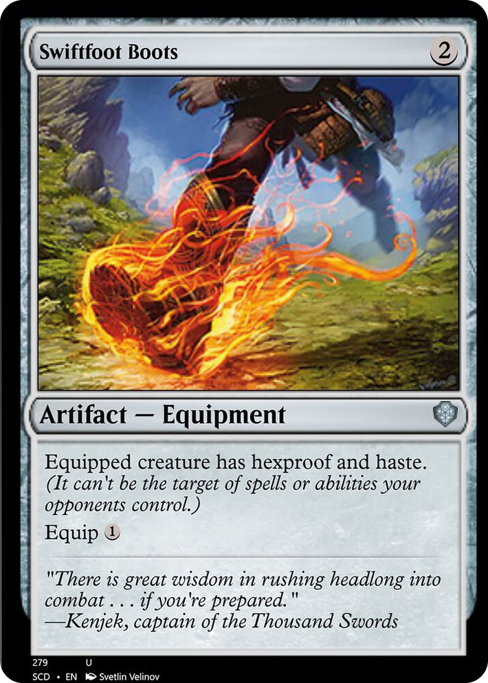 0279 Swiftfoot Boots U Starter Commander Decks