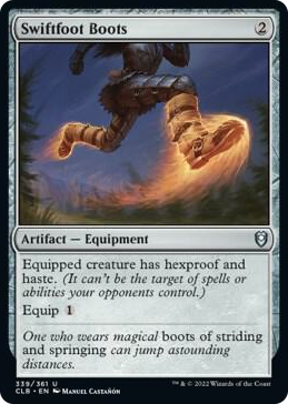 0339 Swiftfoot Boots U Commander Legends: Battle for Baldur's Gate