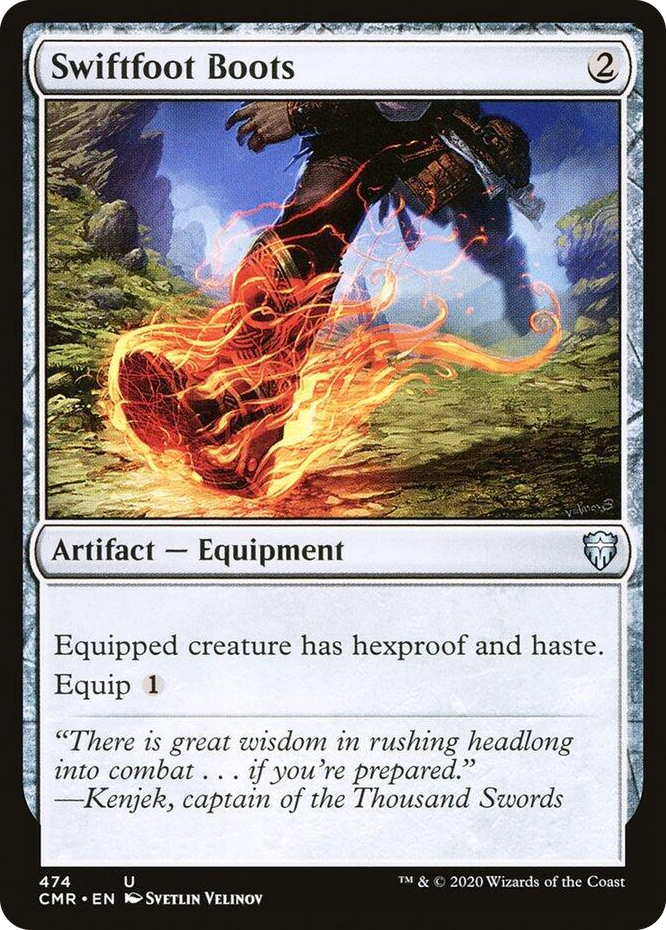 0474 Swiftfoot Boots U Commander Legends