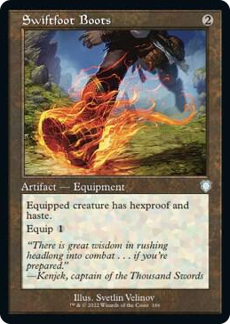 0166 Swiftfoot Boots (Retro Frame) U Commander: The Brothers' War