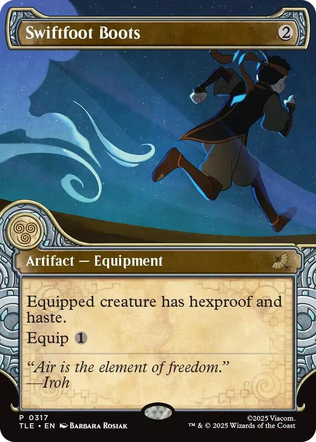 0317 Swiftfoot Boots (Showcase) P The Last Airbender: Eternal-Legal