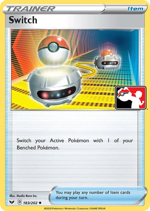 0183 Switch Uncommon Prize Pack Series Cards