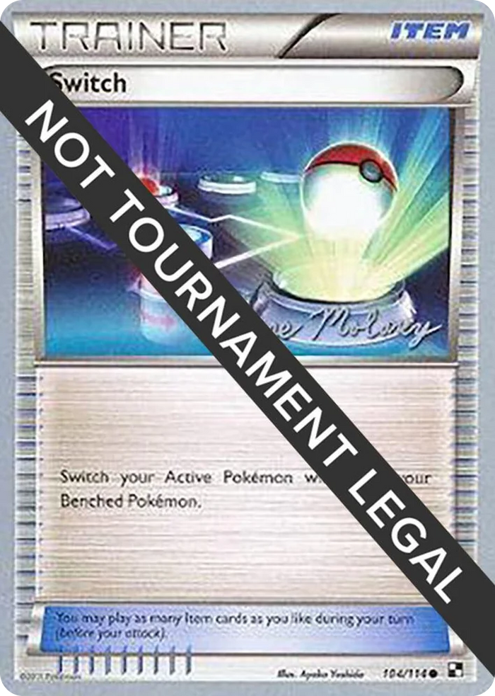0104 Switch - 2012 (Chase Moloney) Common World Championship Decks