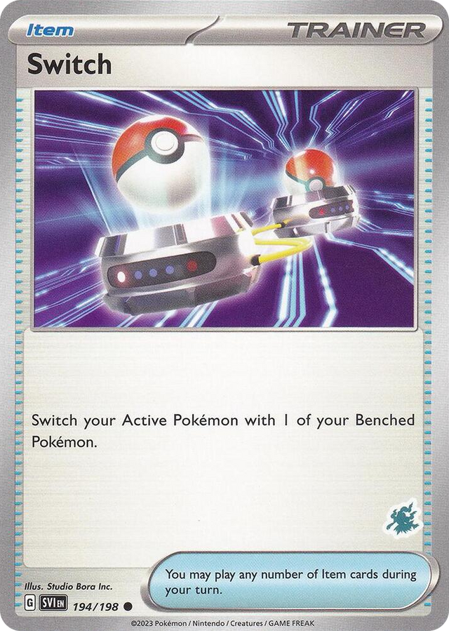0194 Switch - Darkrai Deck Common Battle Academy 2024