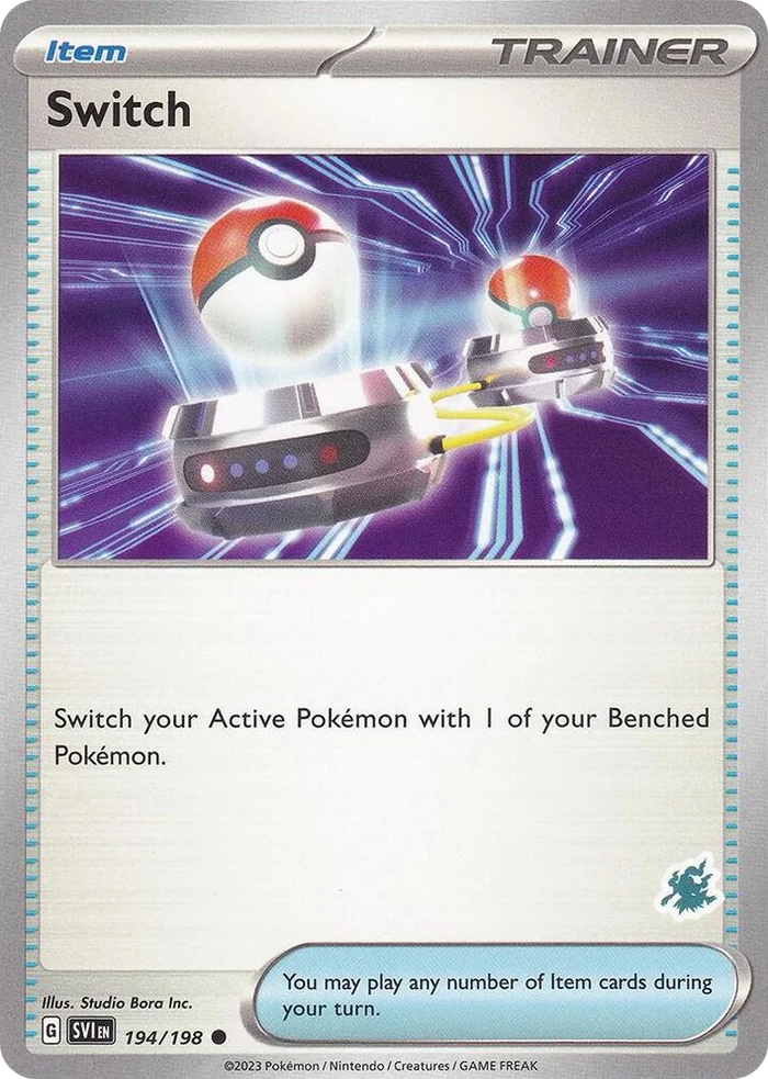0194 Switch - Darkrai Deck Common Battle Academy 2024