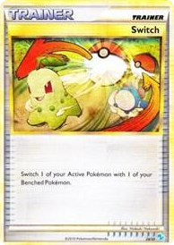 0028 Switch (Gyarados) Common HGSS Trainer Kit: Gyarados & Raichu