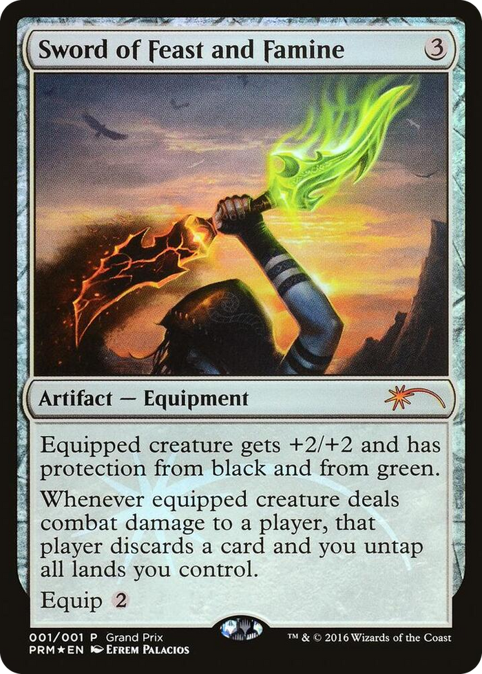 Sword of Feast and Famine #1 P - Grand Prix Promos Pokemon card