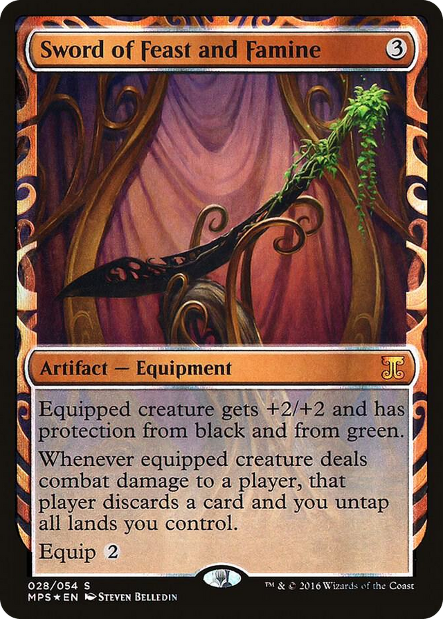 0028 Sword of Feast and Famine M Masterpiece Series: Kaladesh Inventions