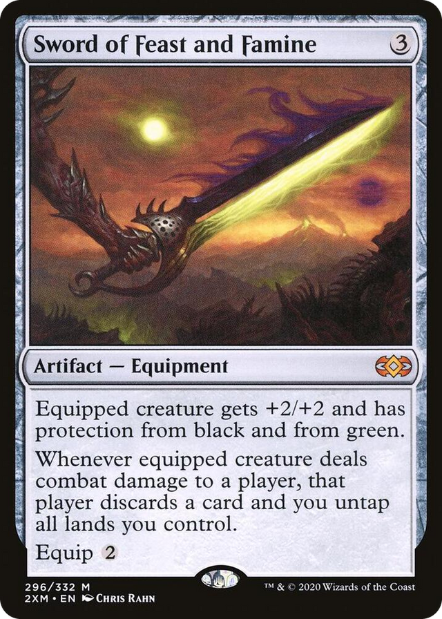 0296 Sword of Feast and Famine M Double Masters