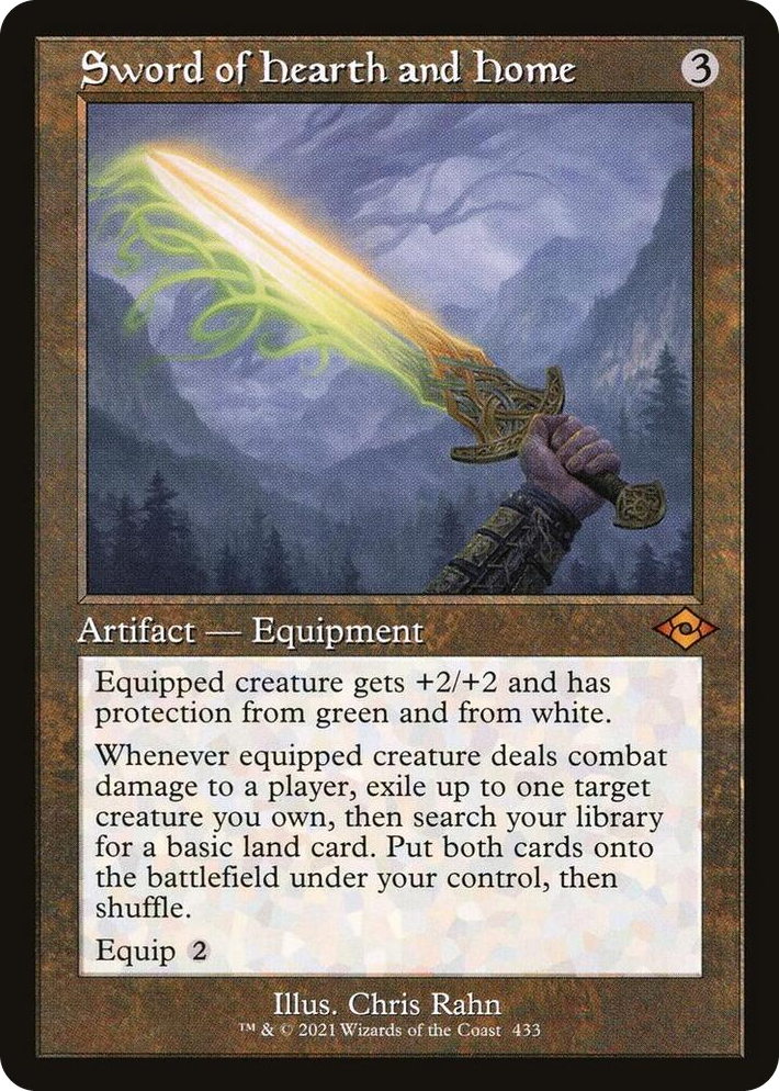 0433 Sword of Hearth and Home (Retro Frame) M Modern Horizons 2