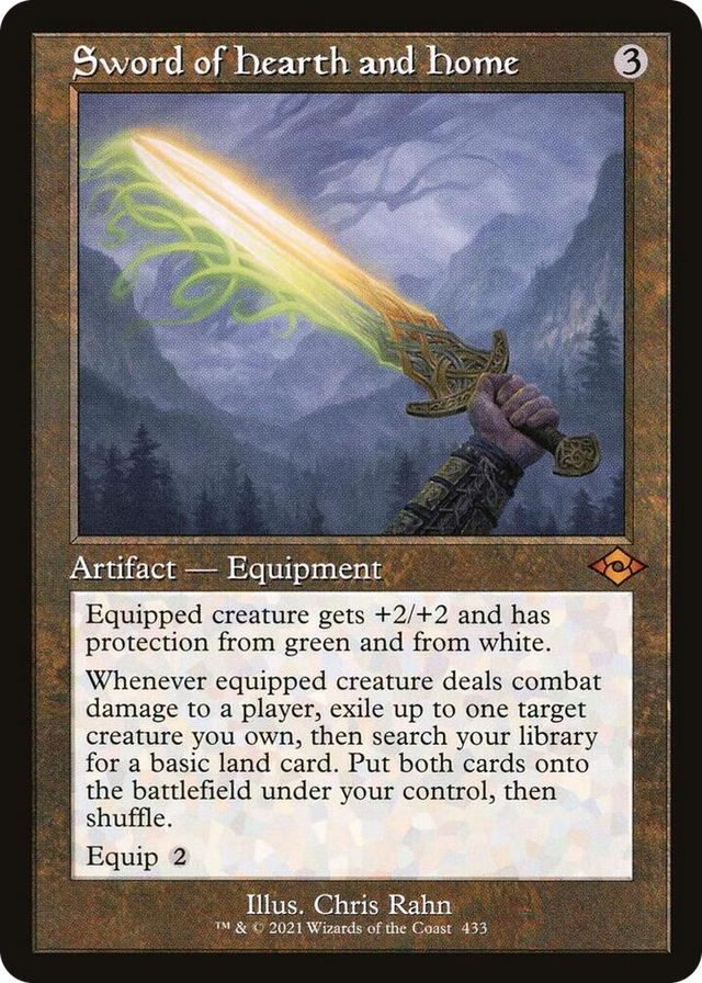 0433 Sword of Hearth and Home (Retro Frame) M Modern Horizons 2