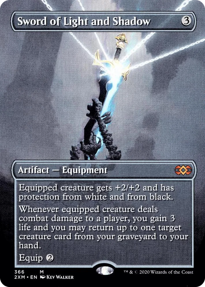0366 Sword of Light and Shadow (Borderless) M Double Masters