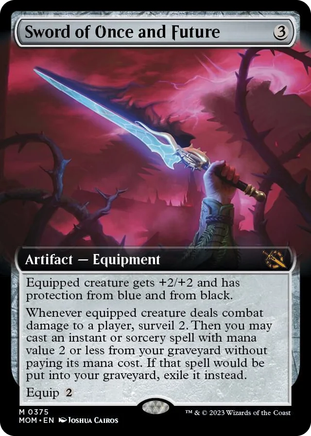 0375 Sword of Once and Future (Extended Art) M March of the Machine