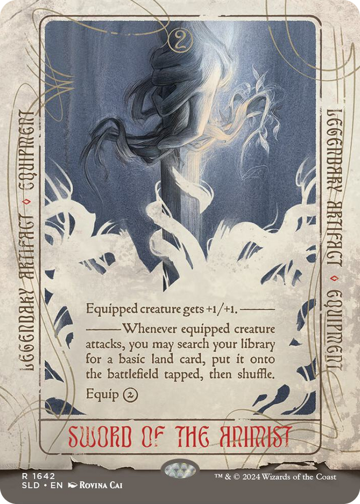 Sword of the Animist #1642 R - Secret Lair Drop Series Pokemon card
