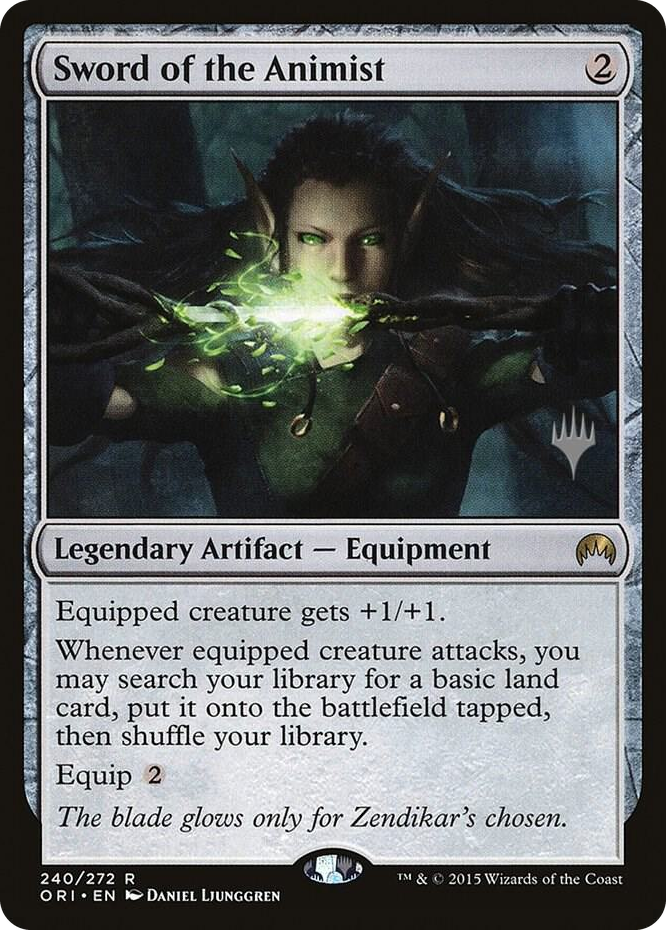 0240 Sword of the Animist R Promo Pack: Theros Beyond Death