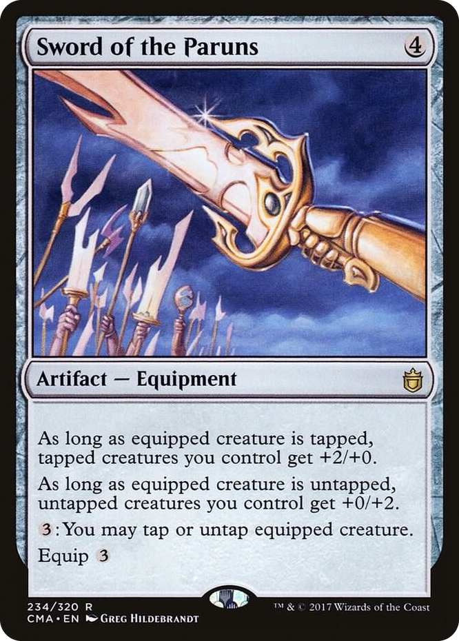 Sword of the Paruns #234 R - Commander Anthology Pokemon card