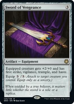 0120 Sword of Vengeance R Magic Game Night: Free-For-All
