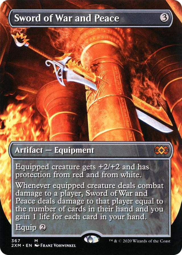 0367 Sword of War and Peace (Borderless) M Double Masters