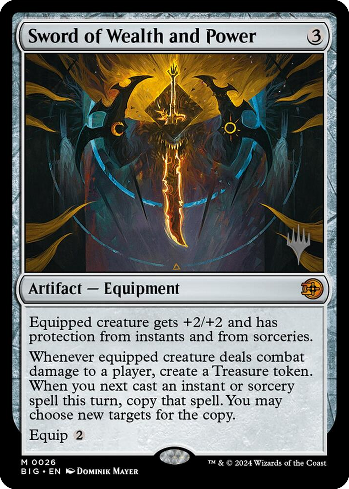 Sword of Wealth and Power #26 M - Promo Pack: Lorwyn Eclipsed Pokemon card