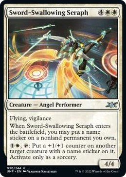 0030 Sword-Swallowing Seraph U Unfinity