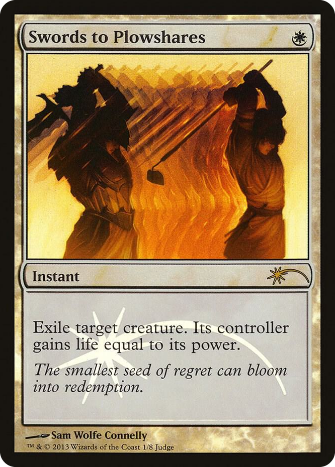 Swords to Plowshares #1 P - Judge Promos Pokemon card