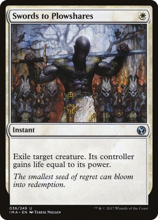 0036 Swords to Plowshares U Iconic Masters