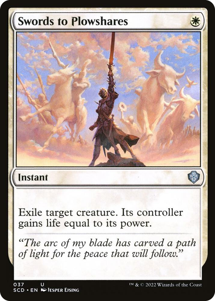 0037 Swords to Plowshares U Starter Commander Decks