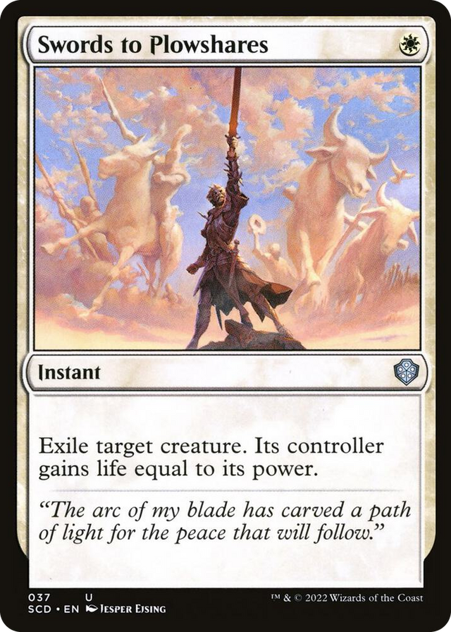 0037 Swords to Plowshares U Starter Commander Decks