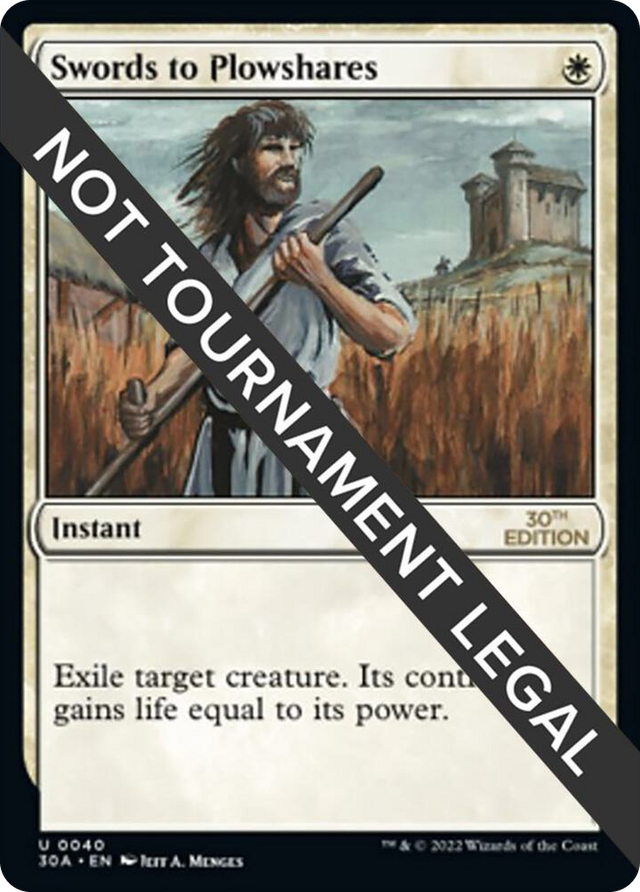 0040 Swords to Plowshares U 30th Anniversary Edition