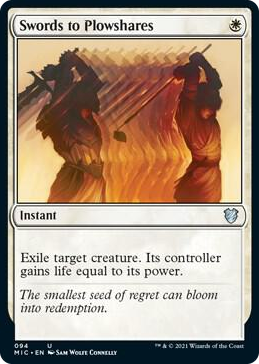 0094 Swords to Plowshares U Commander: Innistrad: Midnight Hunt